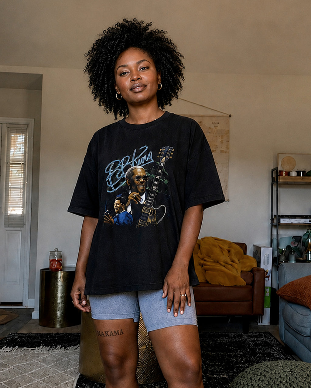 Camiseta Preta B.B. King The Thrill of Blues