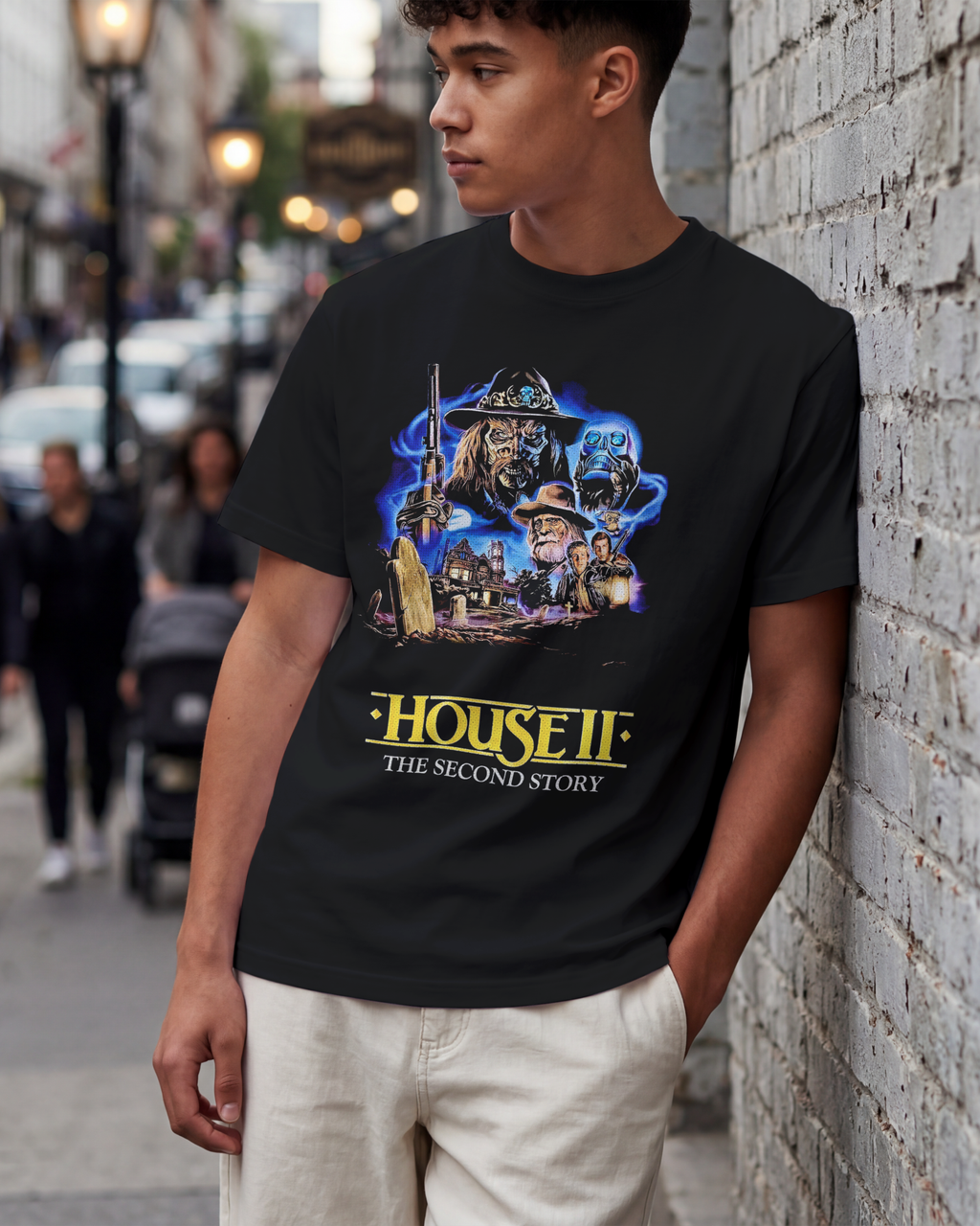 Camiseta Preta House II The Second Story