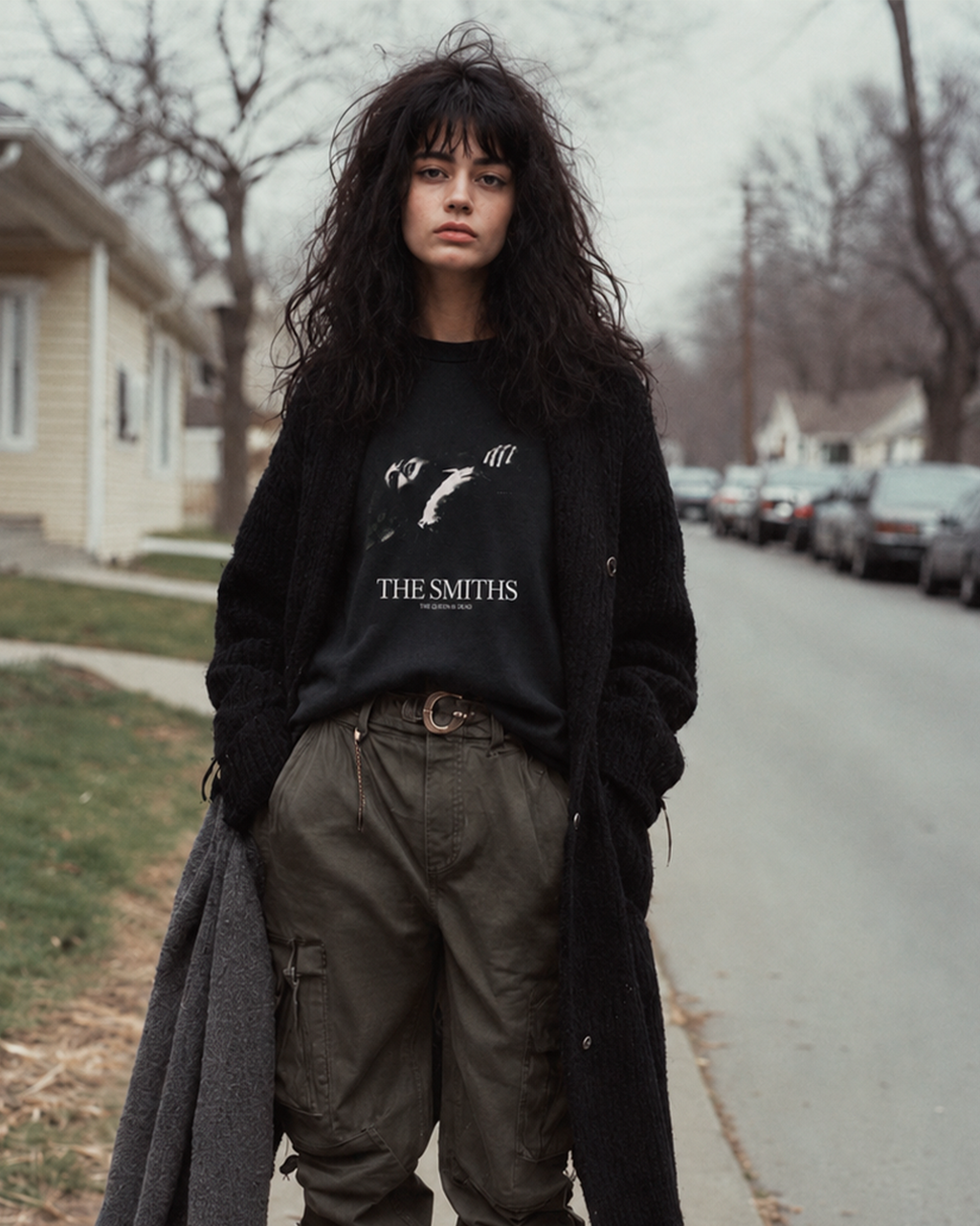 Camiseta Preta The Smiths The Queen Is Dead