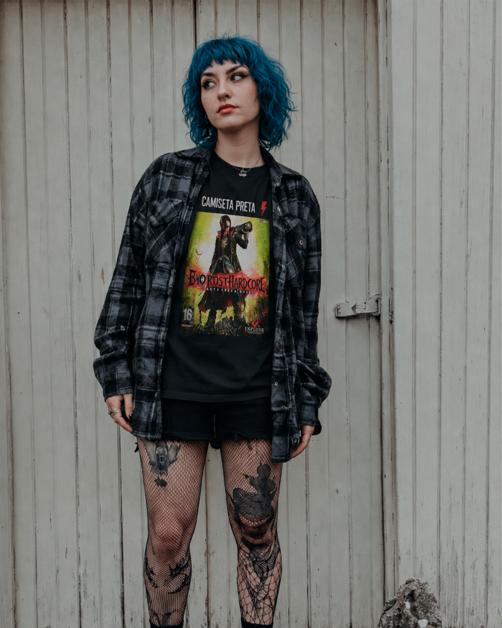 Camiseta Preta Emo Post-Hardcore Heart’s Awakening