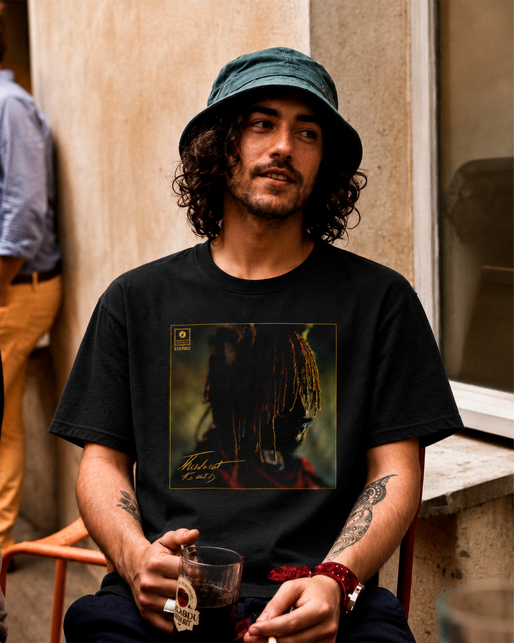 Camiseta Preta Thundercat It Is What It Is