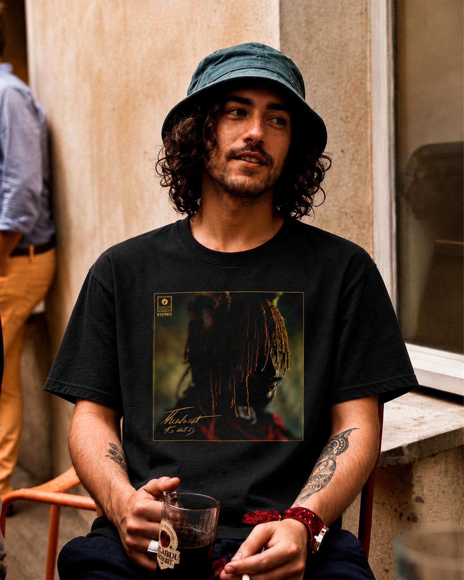 Camiseta Preta Thundercat It Is What It Is
