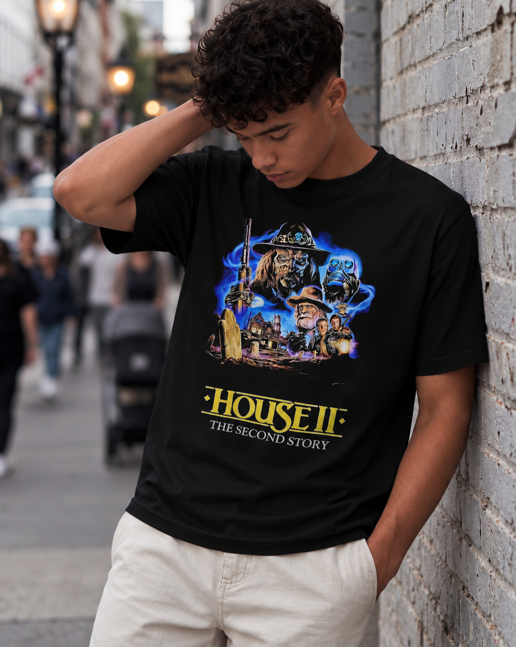 Camiseta Preta House II The Second Story