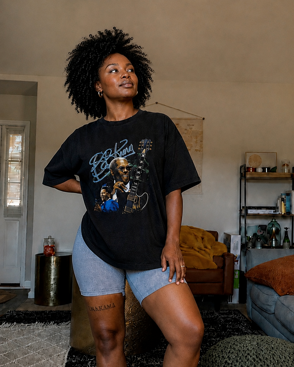 Camiseta Preta B.B. King The Thrill of Blues