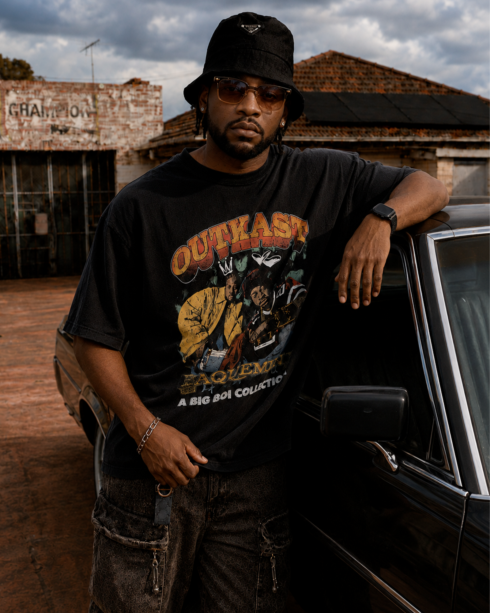 Camiseta Preta Outkast Speakerboxxx Era