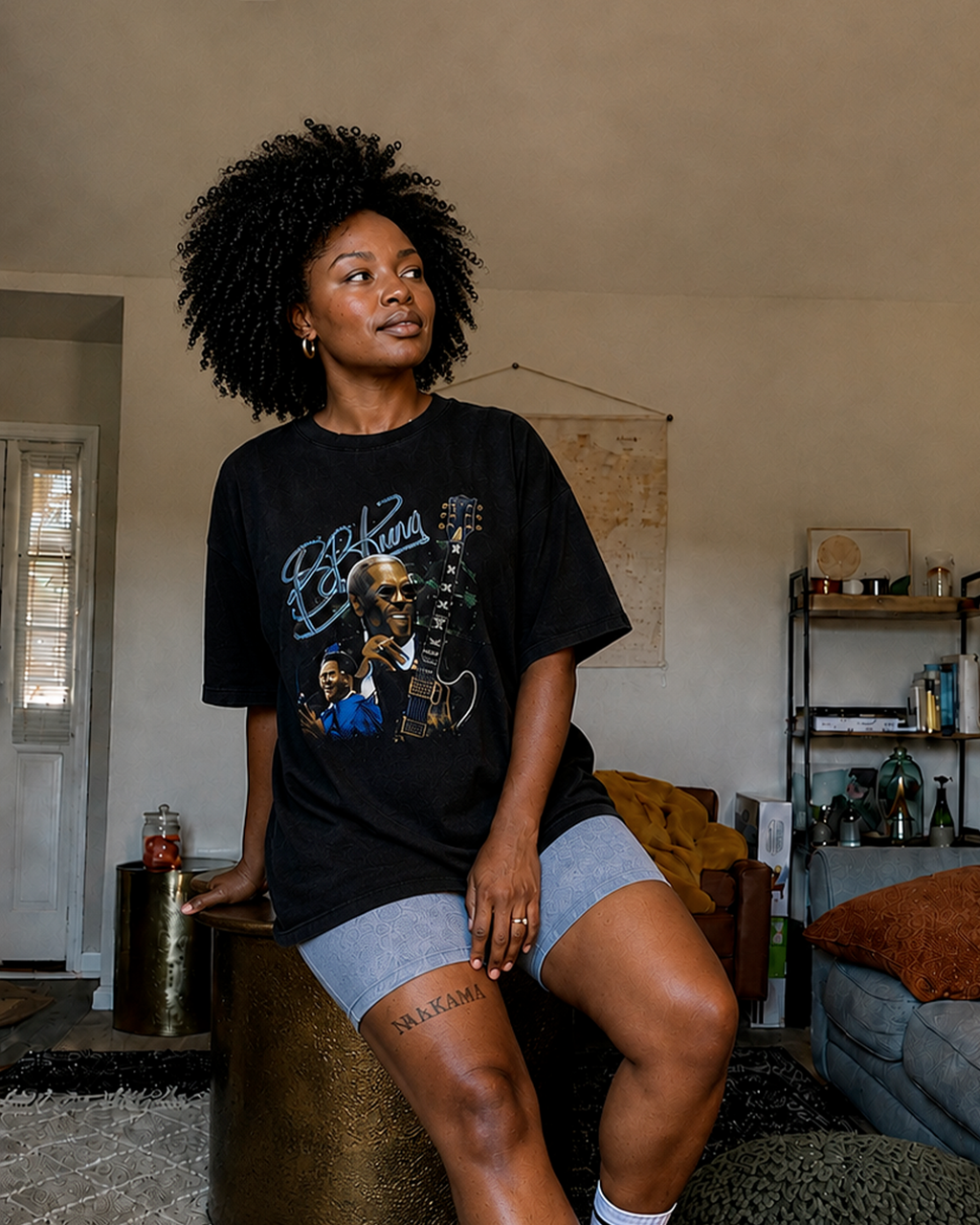 Camiseta Preta B.B. King The Thrill of Blues