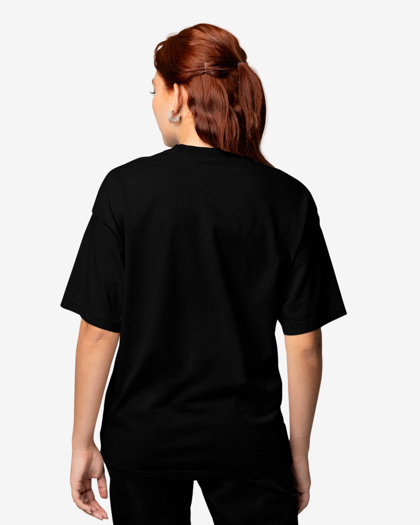 Camiseta Preta Lisa Básica Unissex