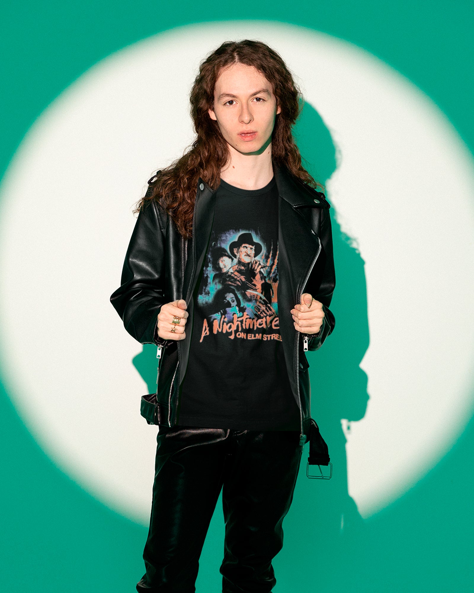 Camiseta Preta A Nightmare on Elm Street Unissex