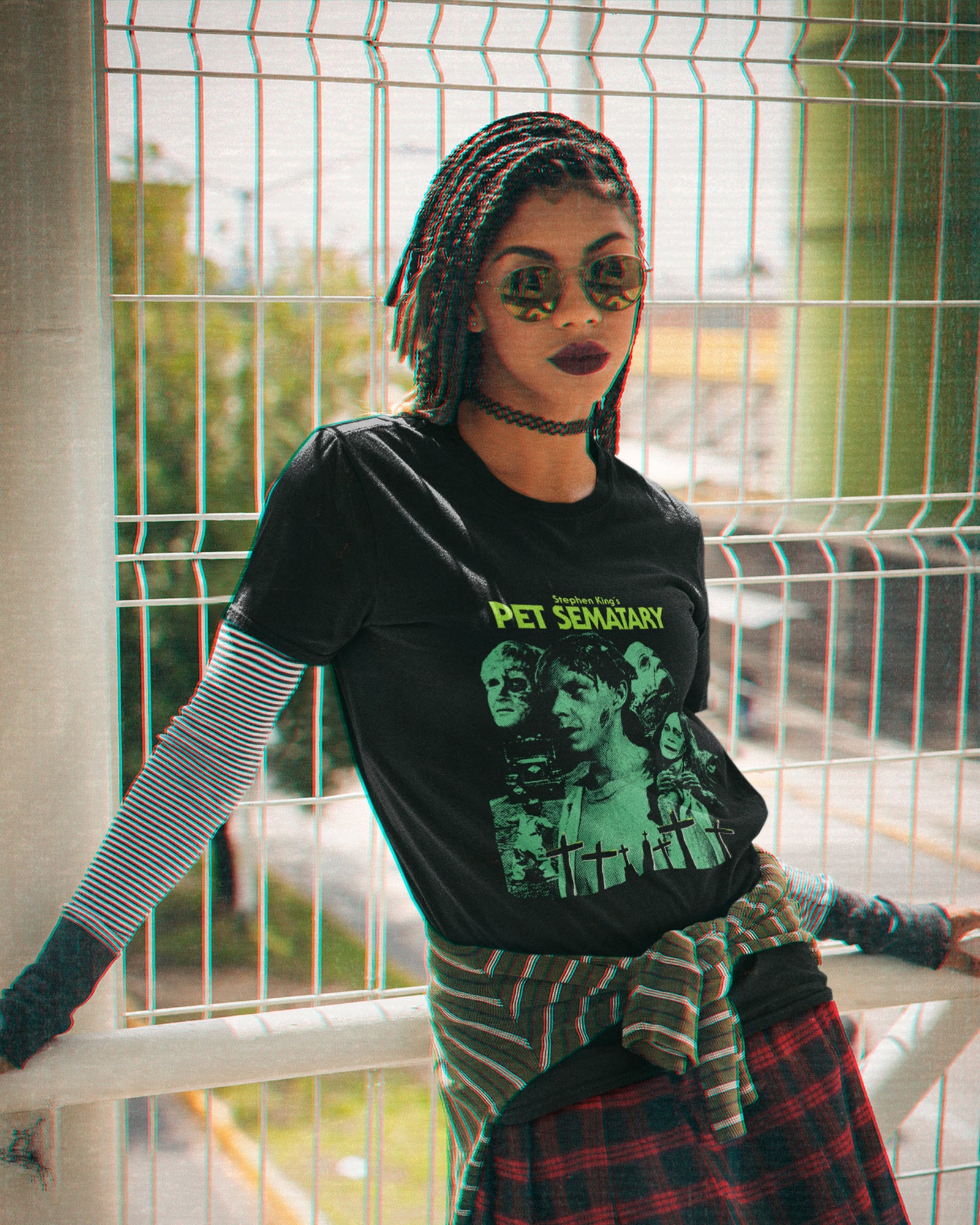 Camiseta Preta Stephen King Pet Sematary Unissex