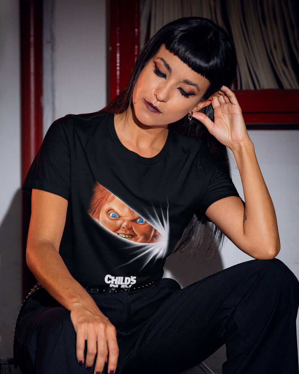 Camiseta Preta Chucky Child’s Play Unissex