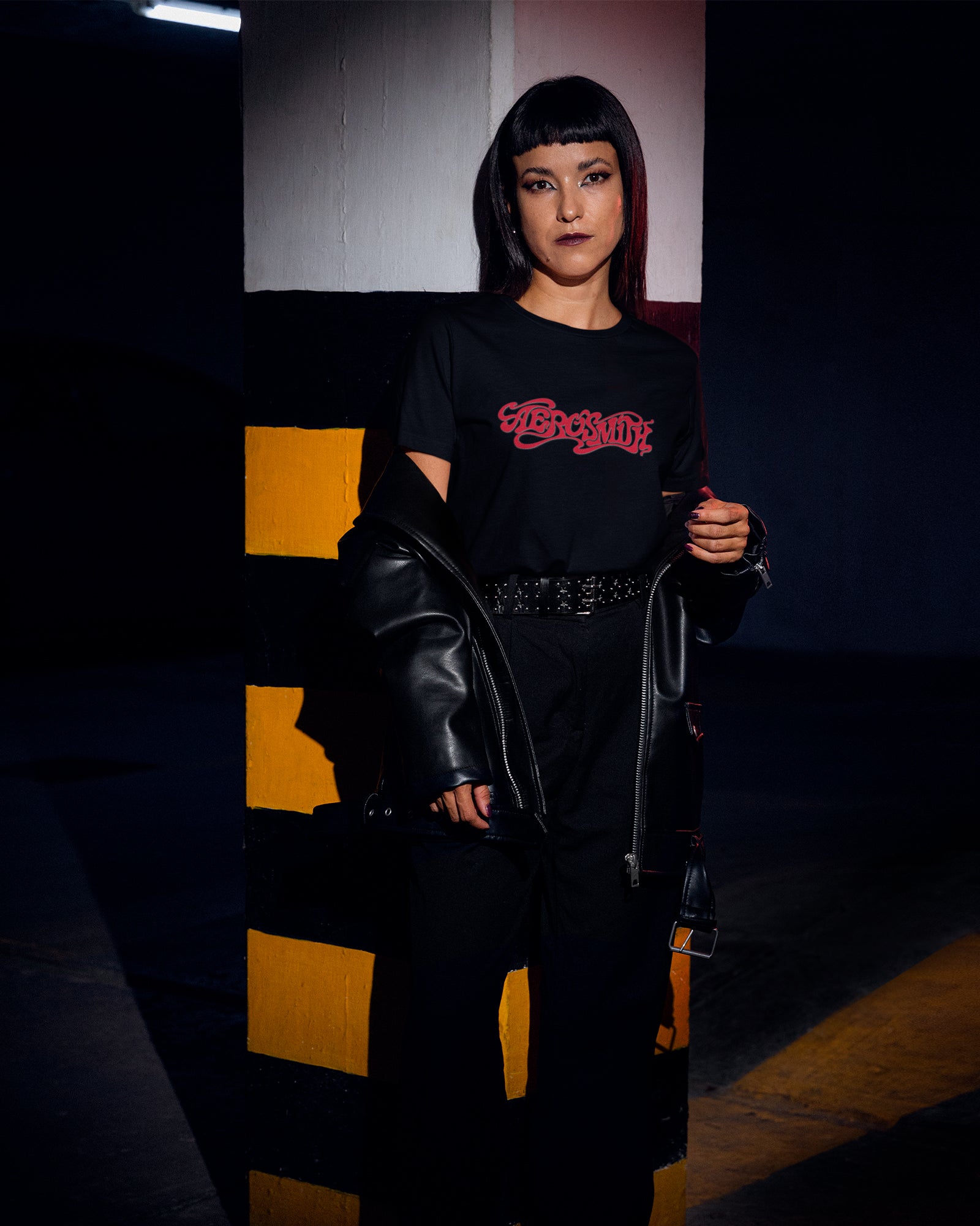 Camiseta Aerosmith Tipografia Retrô