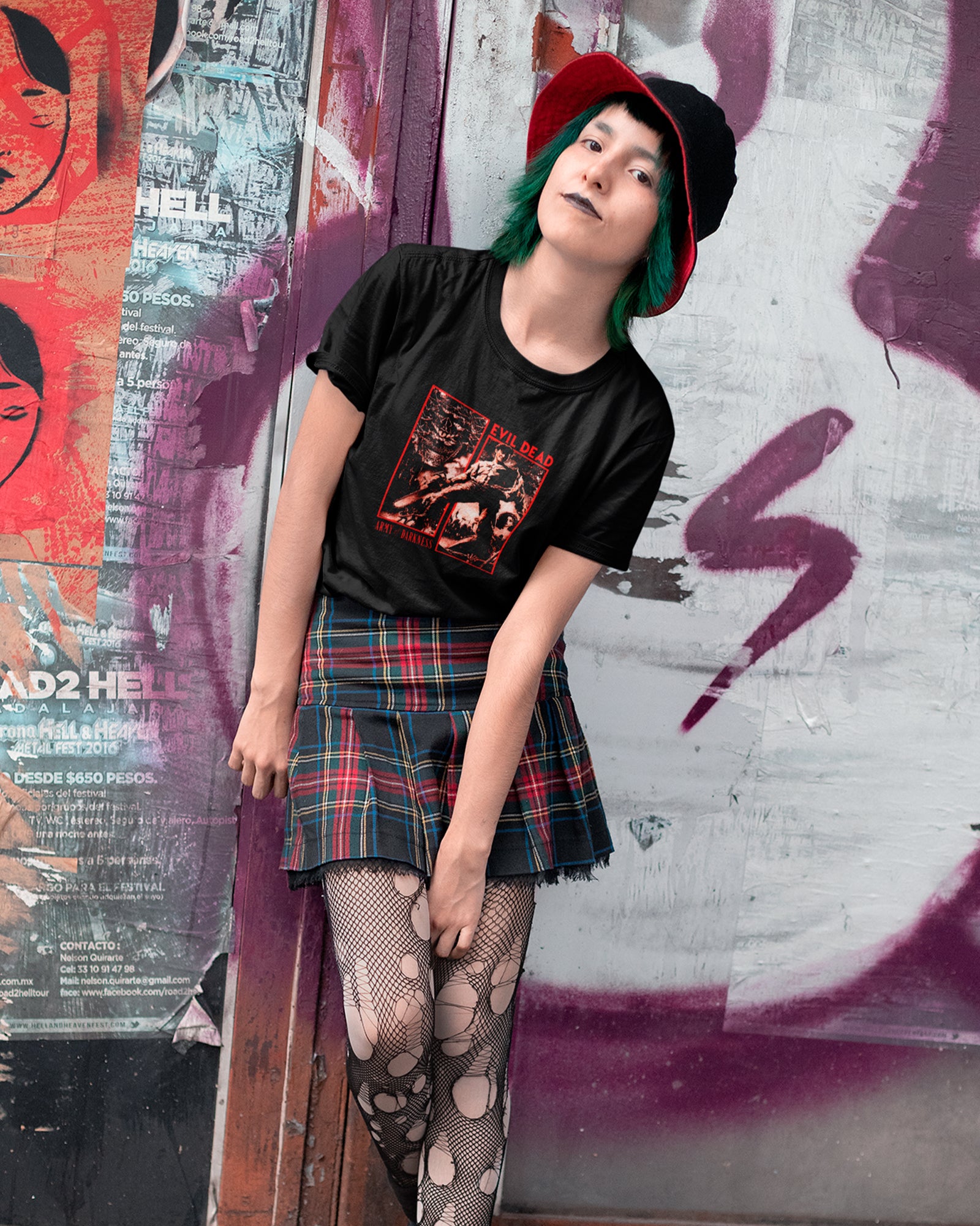 Camiseta Preta Evil Dead Army of Darkness Horror Unissex