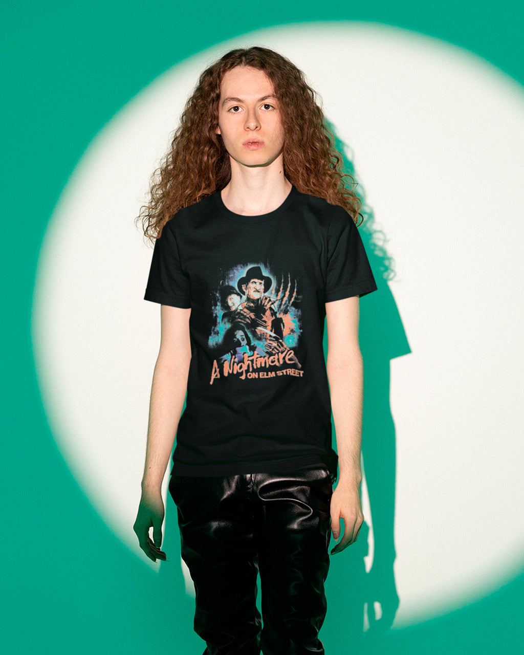 Camiseta Preta A Nightmare on Elm Street Unissex