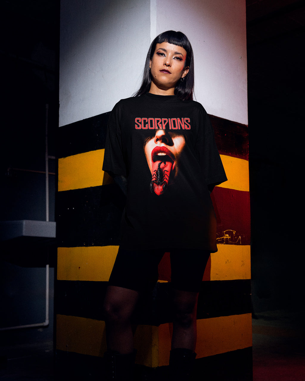 Camiseta Rock Scorpions Boca Sexy
