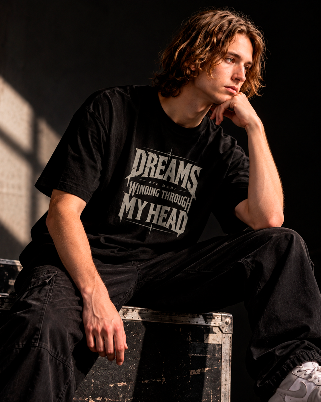Camiseta Preta Dreams Inside My Head