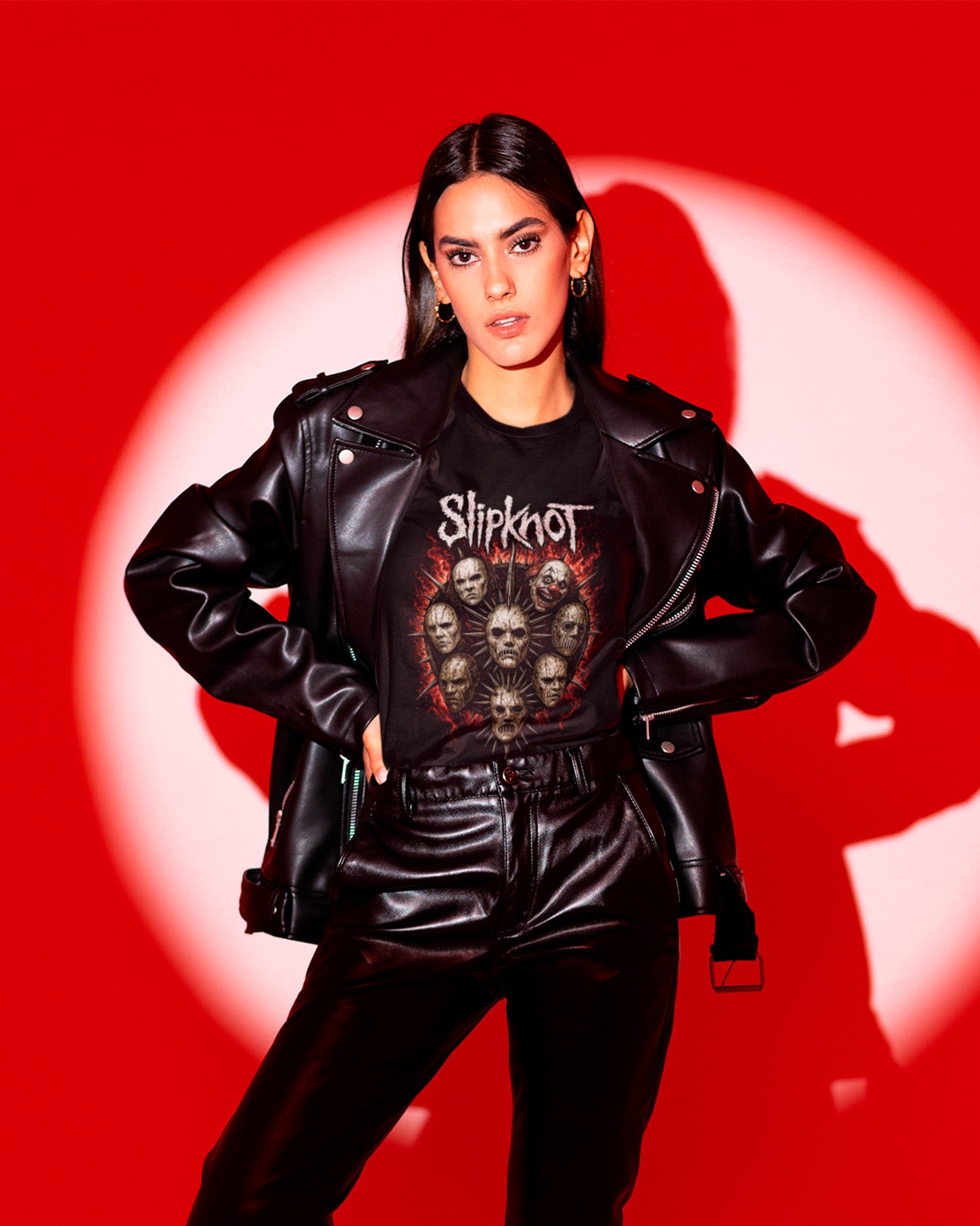 Camiseta Slipknot Masks Clássica