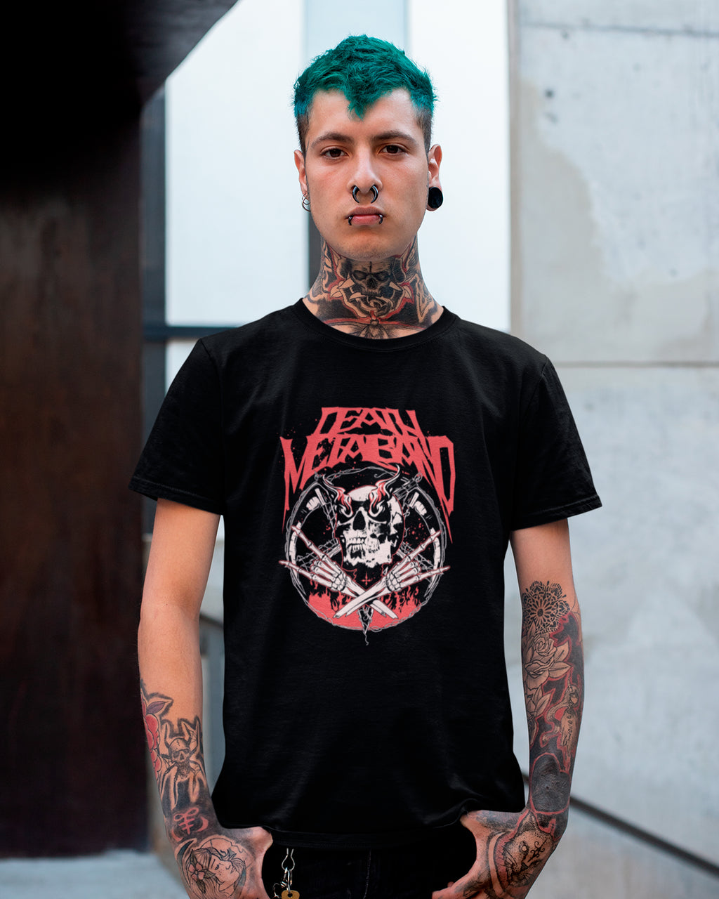 Camiseta Death Metal Band