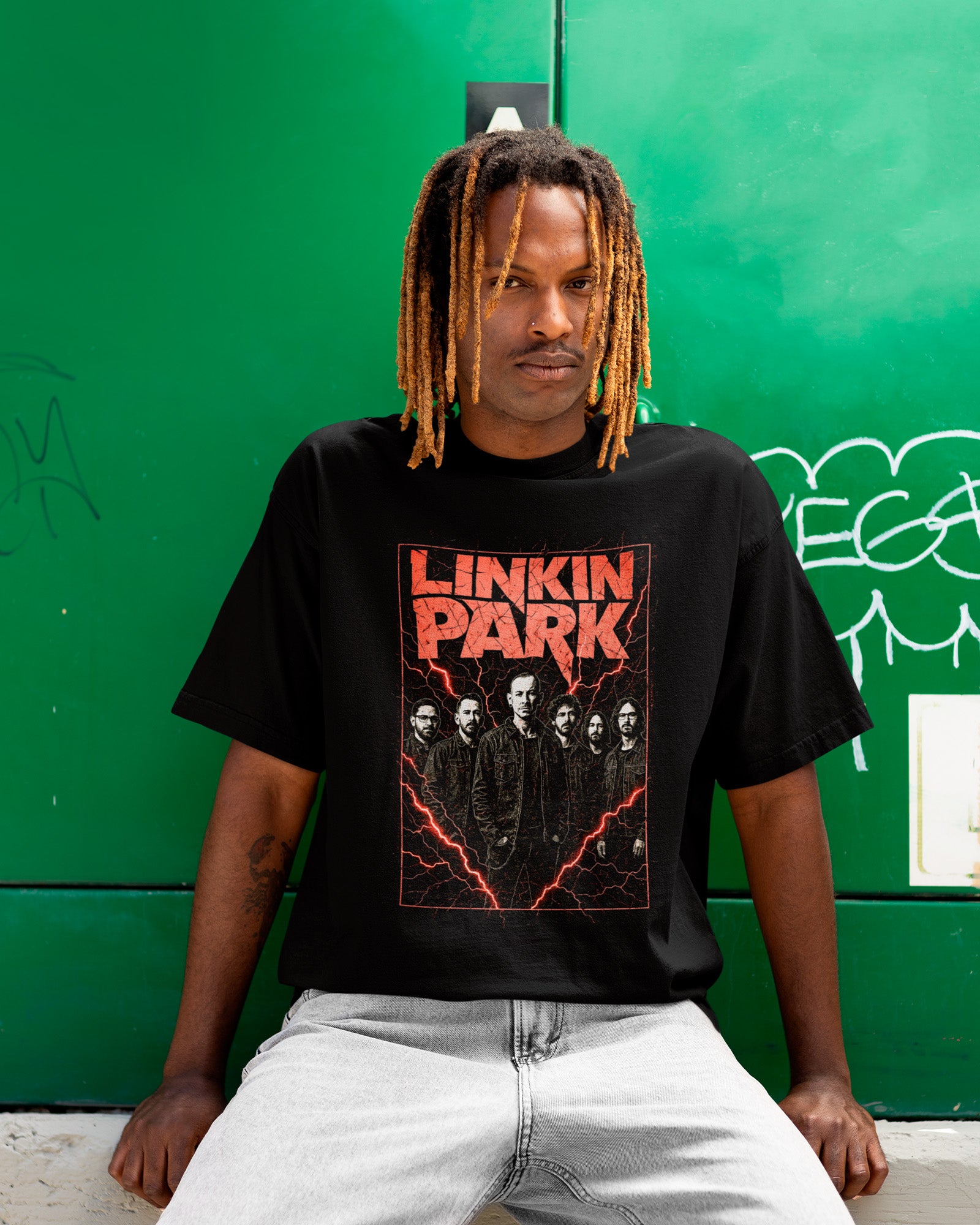 Camiseta Alternativa Linkin Park Chester New Metal