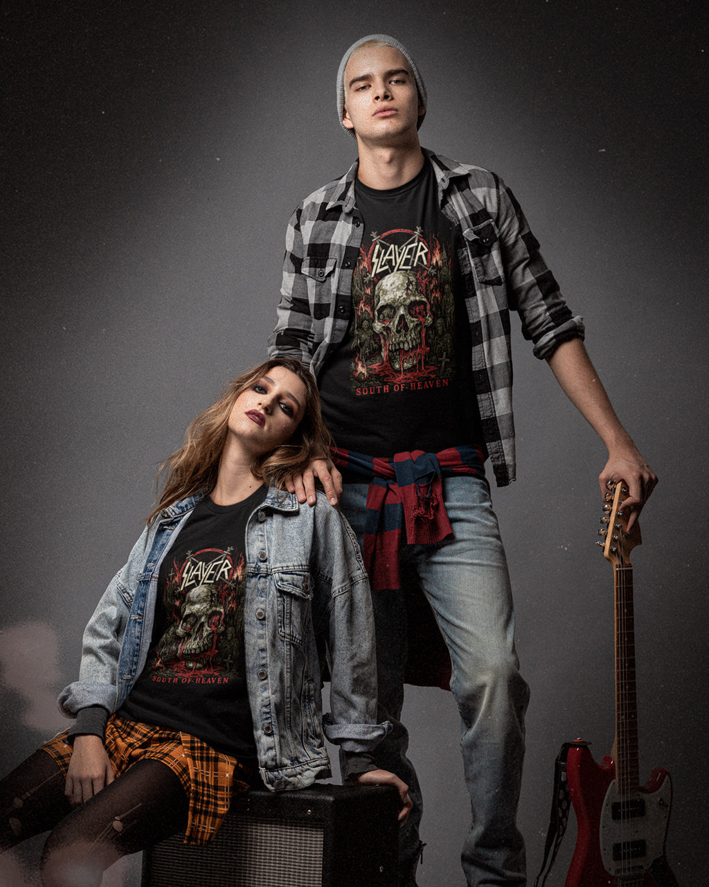 Camiseta Preta Slayer South of Heaven