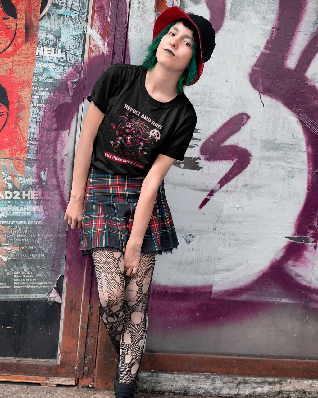 Camiseta Punk Rock Fury