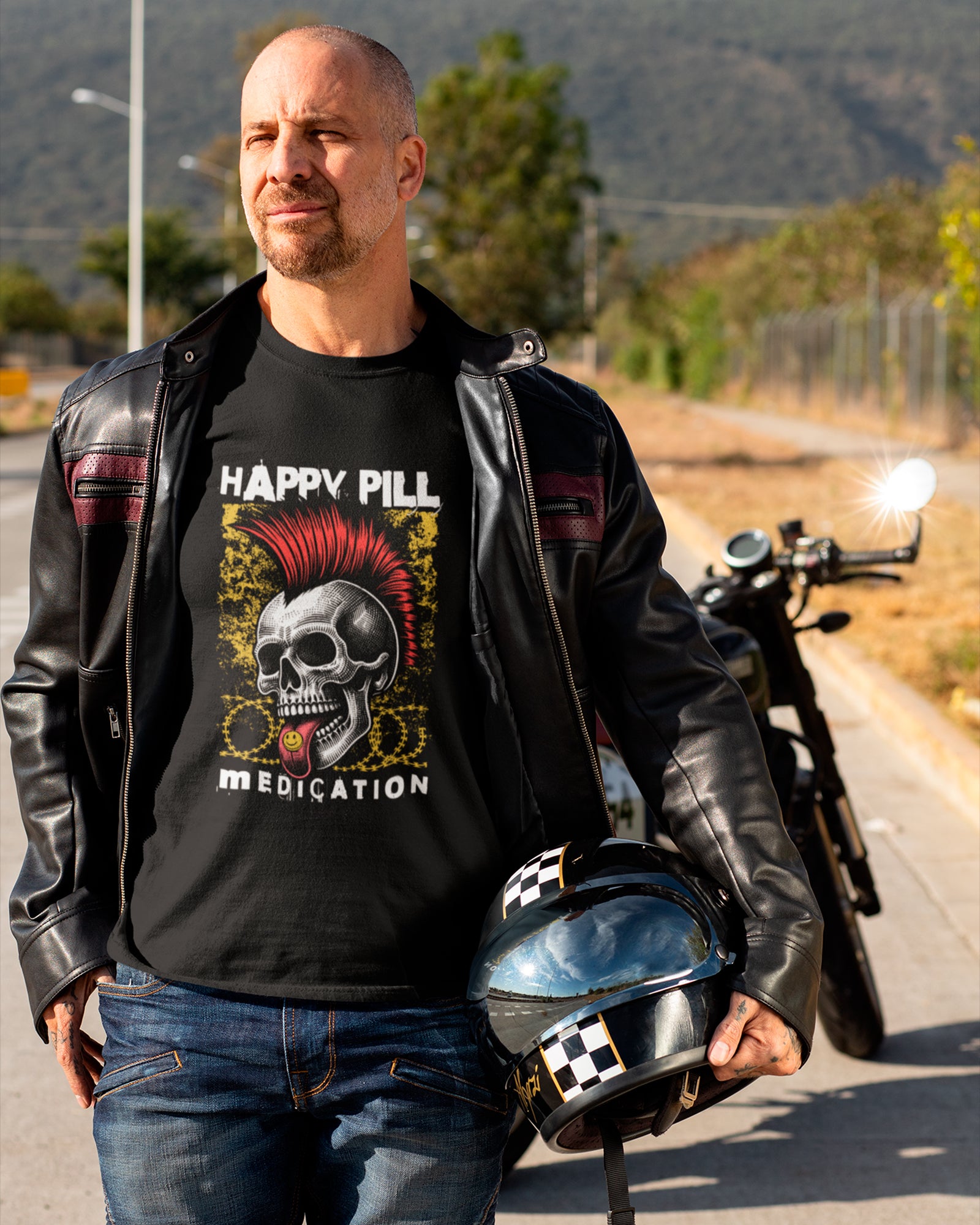 Camiseta Happy Pill Medication
