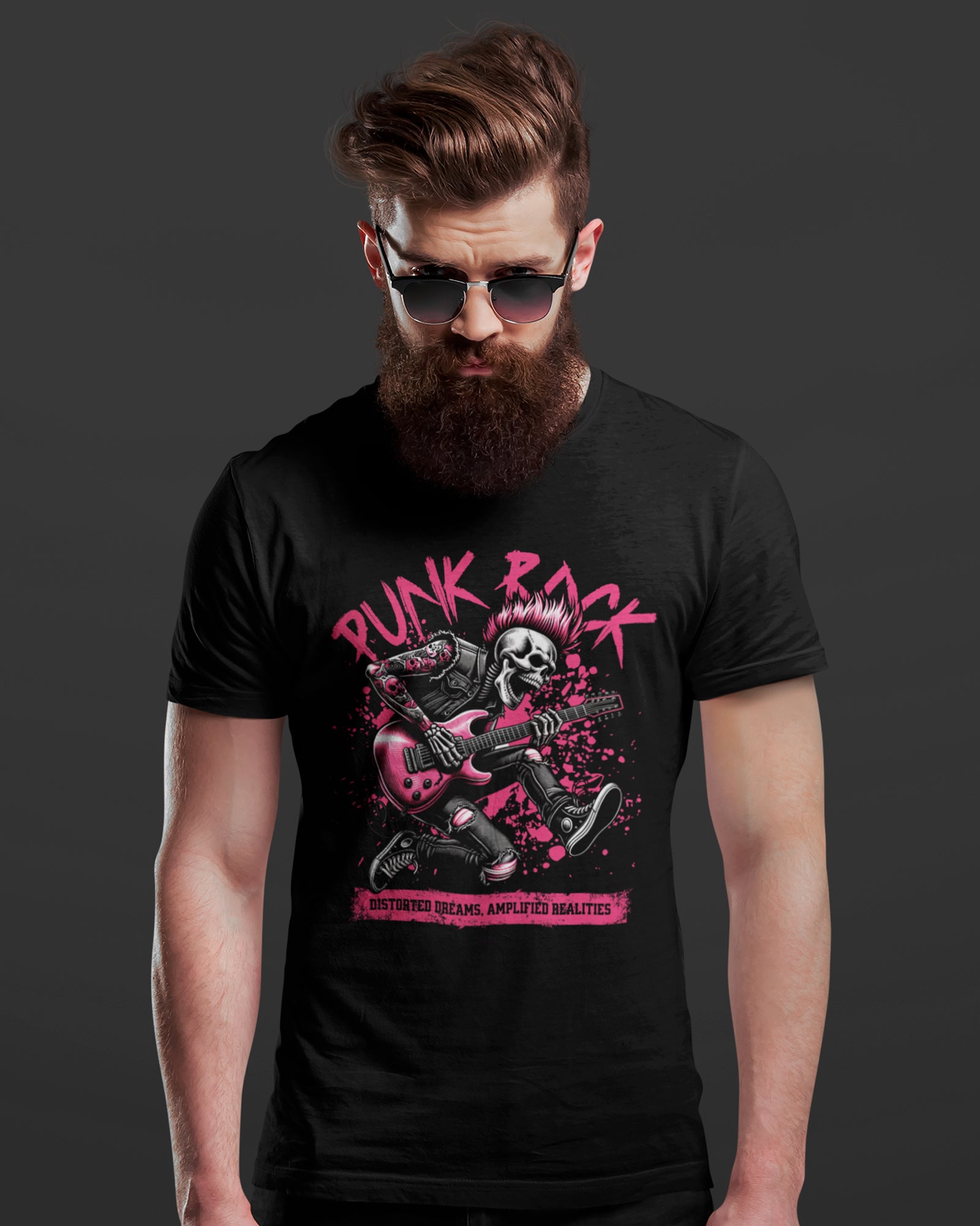Camiseta Punk Rock Distorted Dreams
