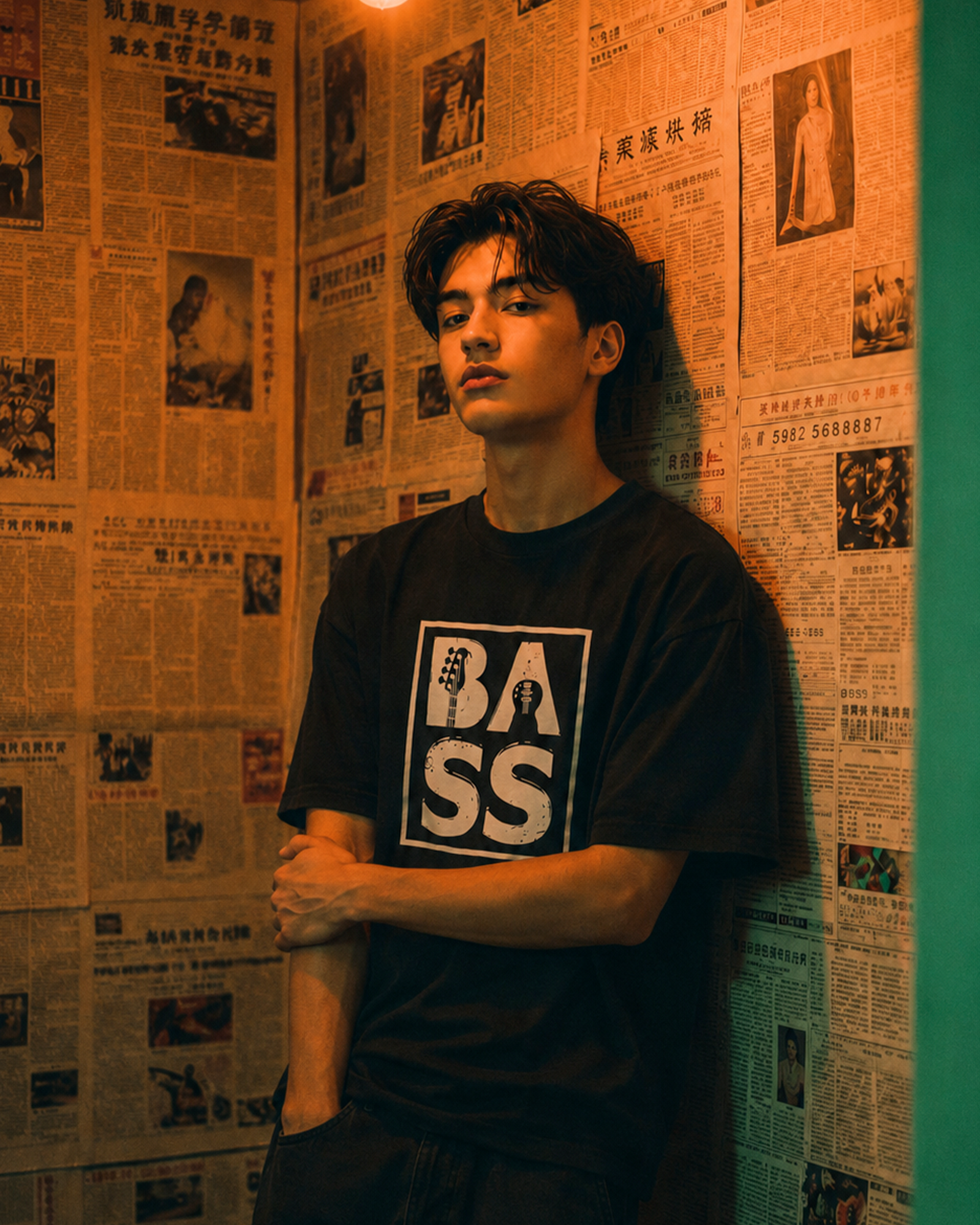 Camiseta Preta O Grave Não Pede Licença
