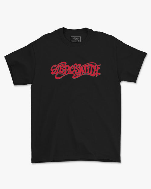 Camiseta Aerosmith Tipografia Retrô