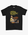 Camiseta Preta Doug Clifford Creedence Clearwater Retrô