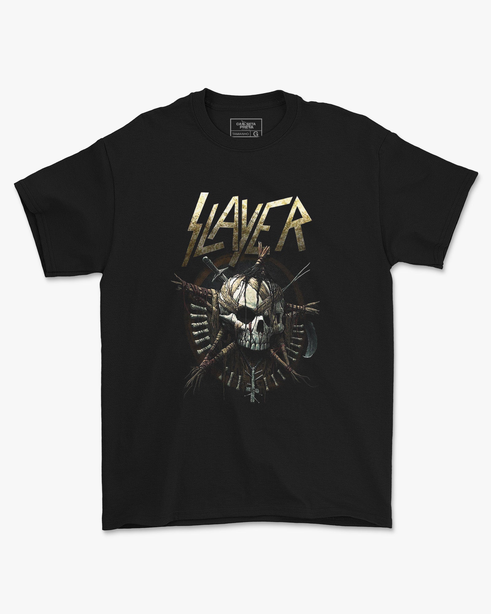 Camiseta Slayer Target Skull Thrash Metal