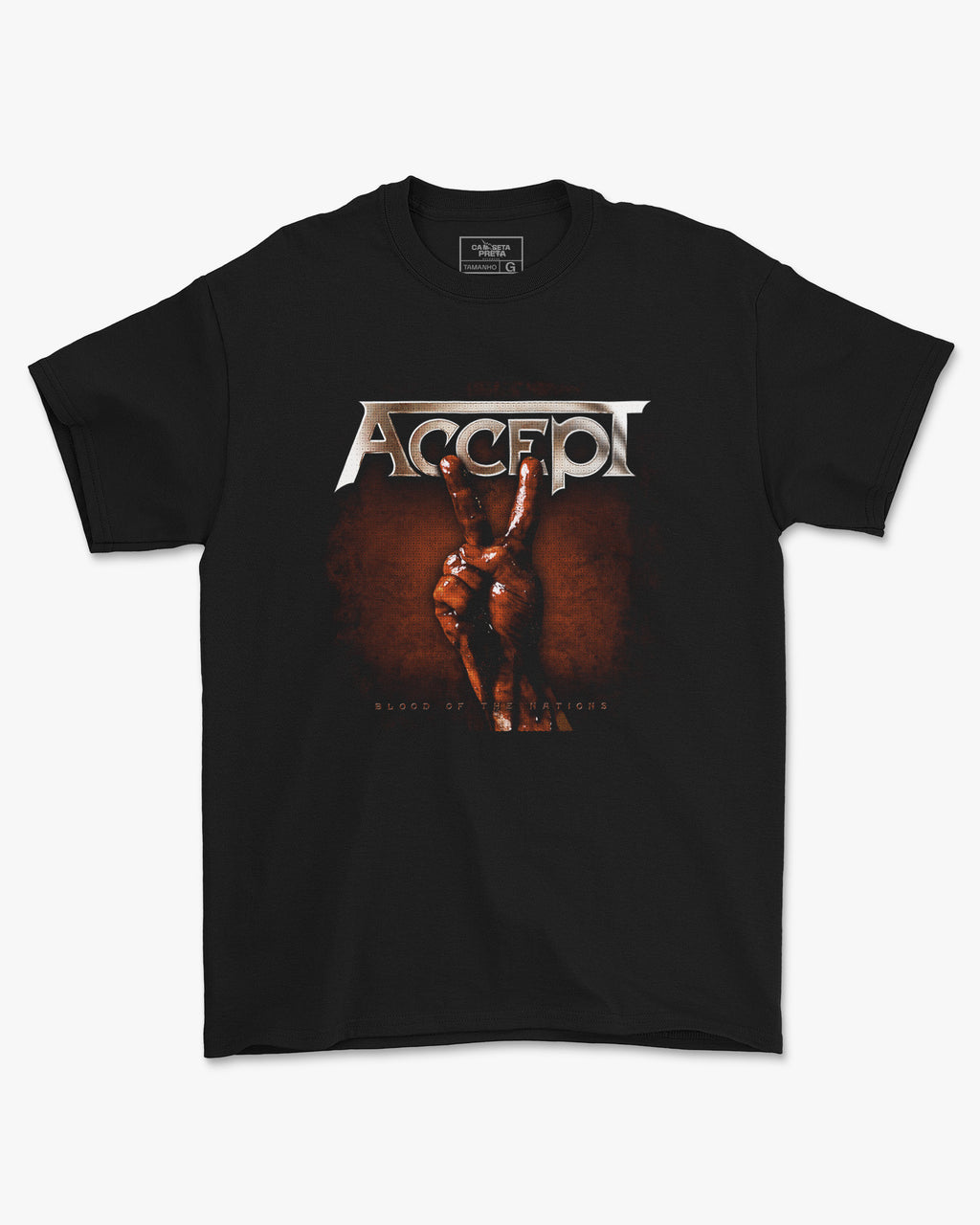 Camiseta Accept Blood Of The Nations