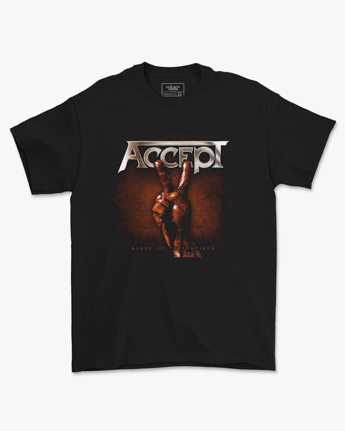 Camiseta Accept Blood Of The Nations