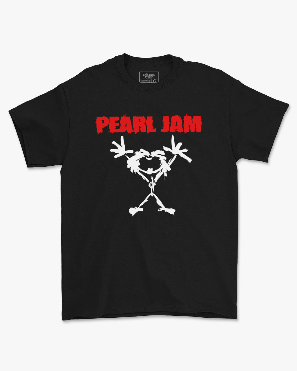 Camiseta Banda Pearl Jam Hominho Icônico