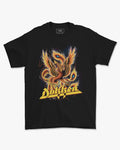 Camiseta Preta Dokken Fênix Unissex