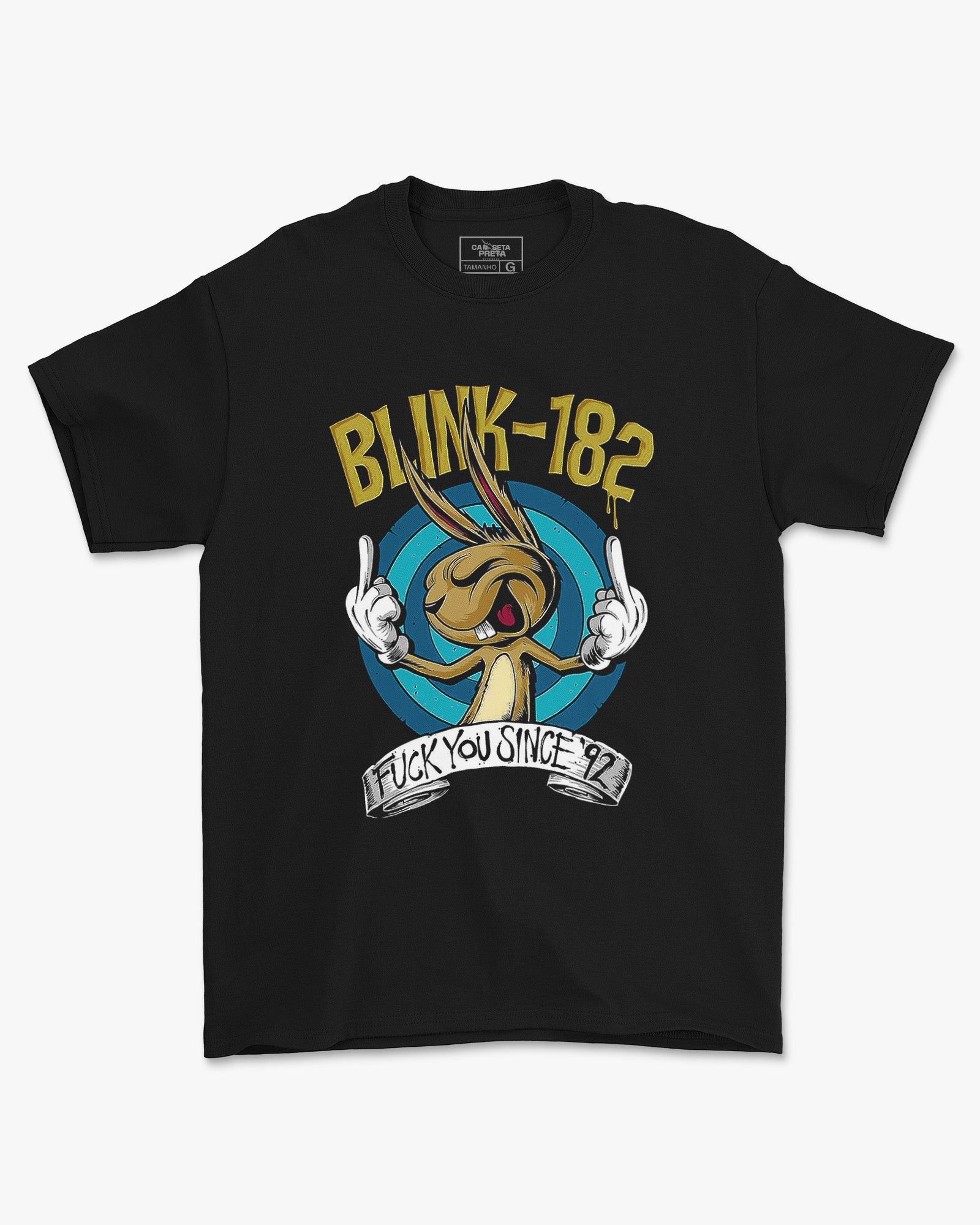 Camiseta Preta Blink-182 Since 92