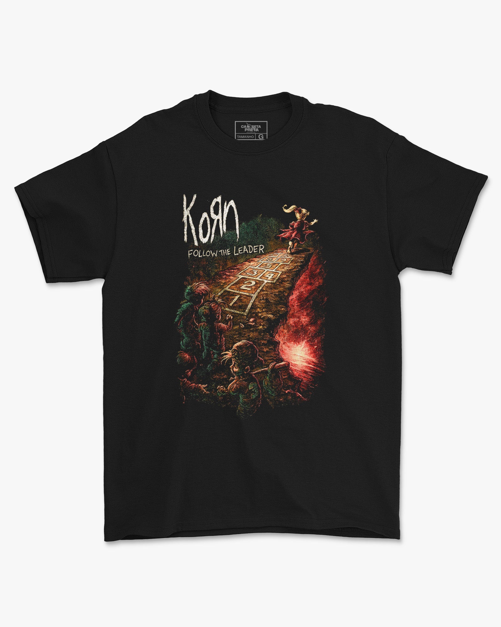 Camiseta Korn Follow the Leader Nu Metal