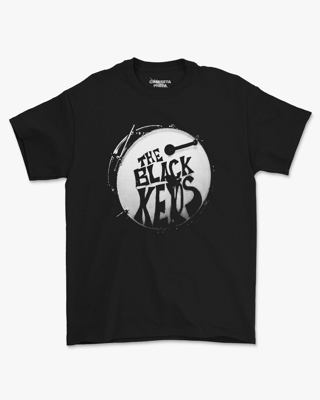 Camiseta Preta The Black Keys Dirty Sound Archive