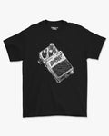 Camiseta Preta Distorção de Garagem