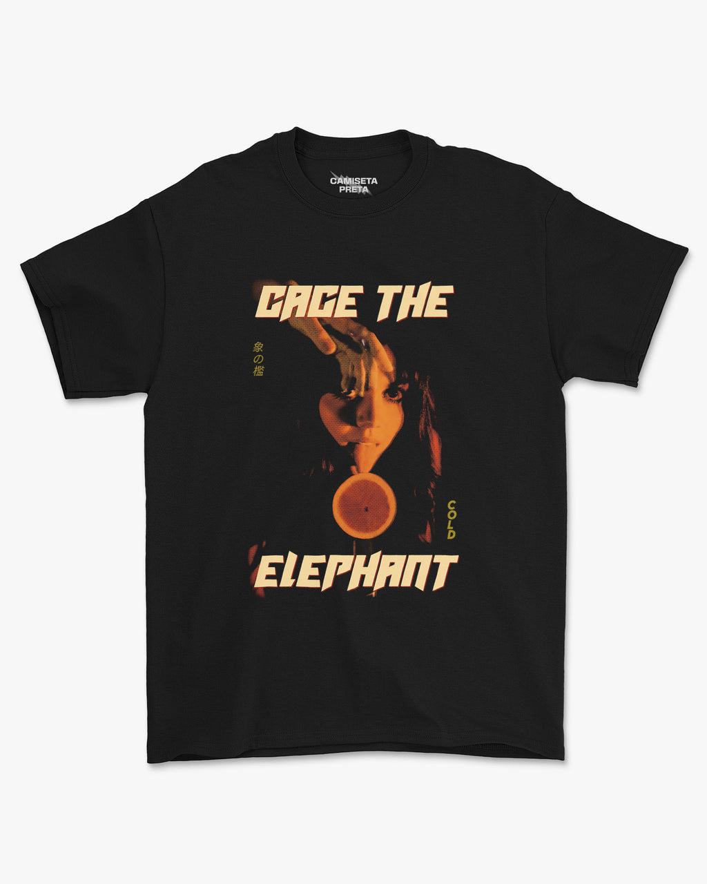 Camiseta Cage The Elephant Psicodelia Tropical Noturna Unissex