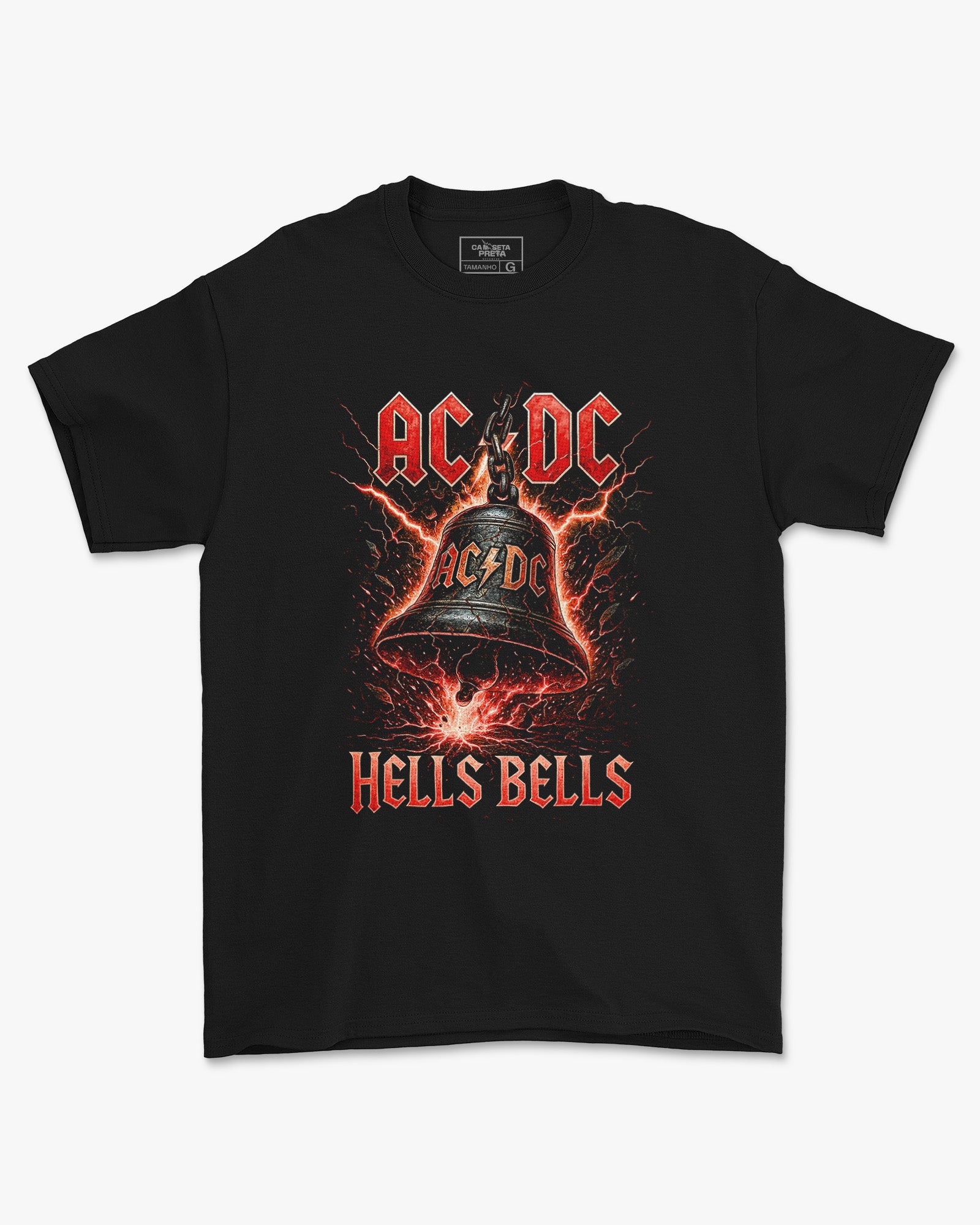 Camiseta AC/DC Hells Bells Hard Rock