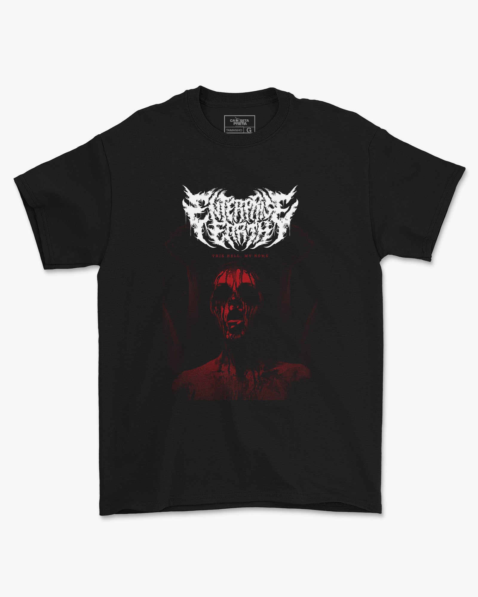 Camiseta Enterprise Earth This Hell My Home Deathcore