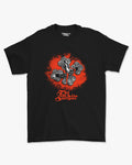 Camiseta Preta The White Stripes Red Noise