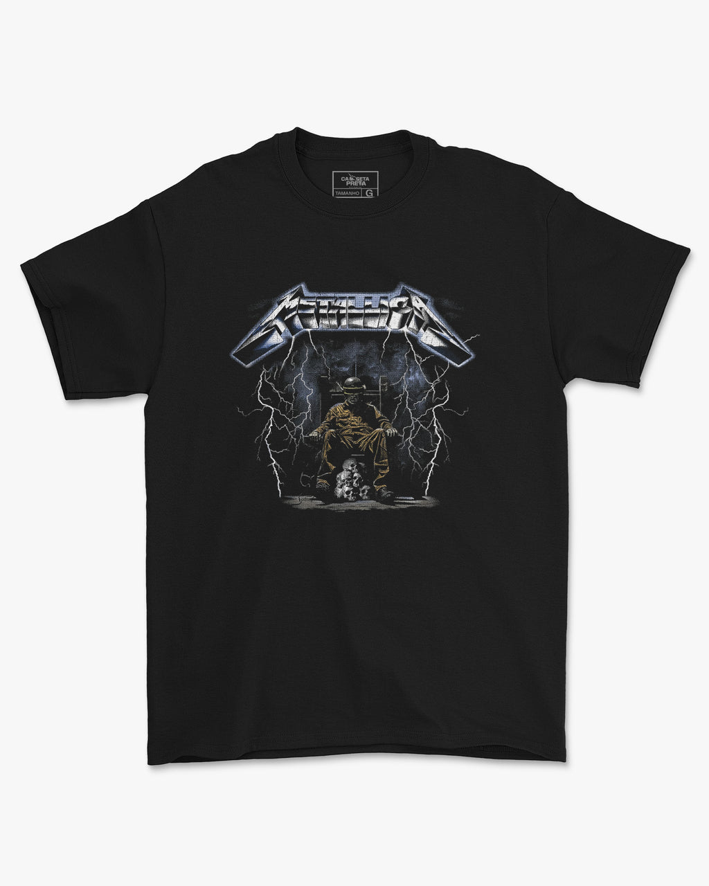 Camiseta Metallica ride the lightning
