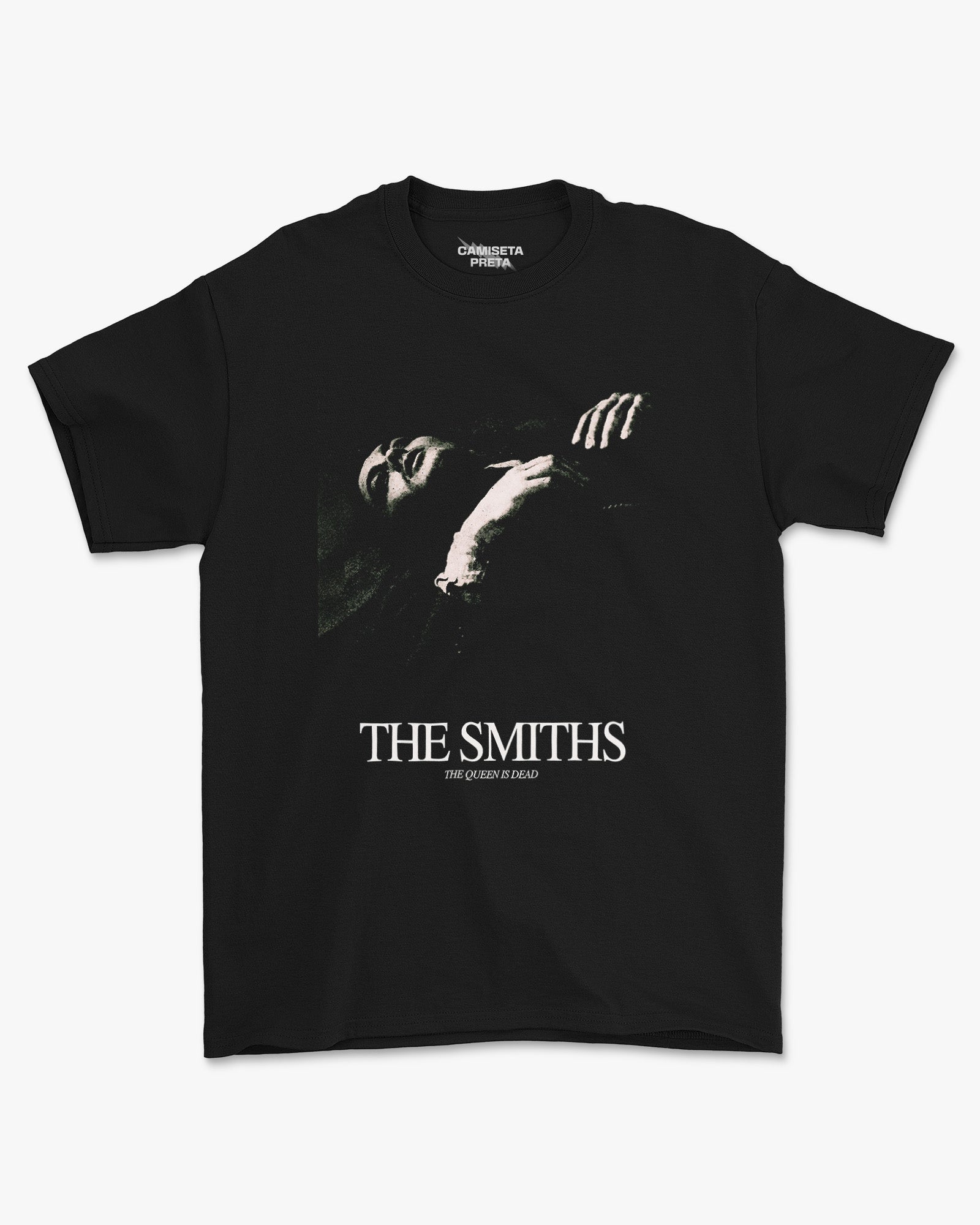 Camiseta Preta The Smiths The Queen Is Dead