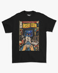 Camiseta Preta Insert Coin Good Games Better Days