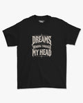 Camiseta Preta Dreams Inside My Head