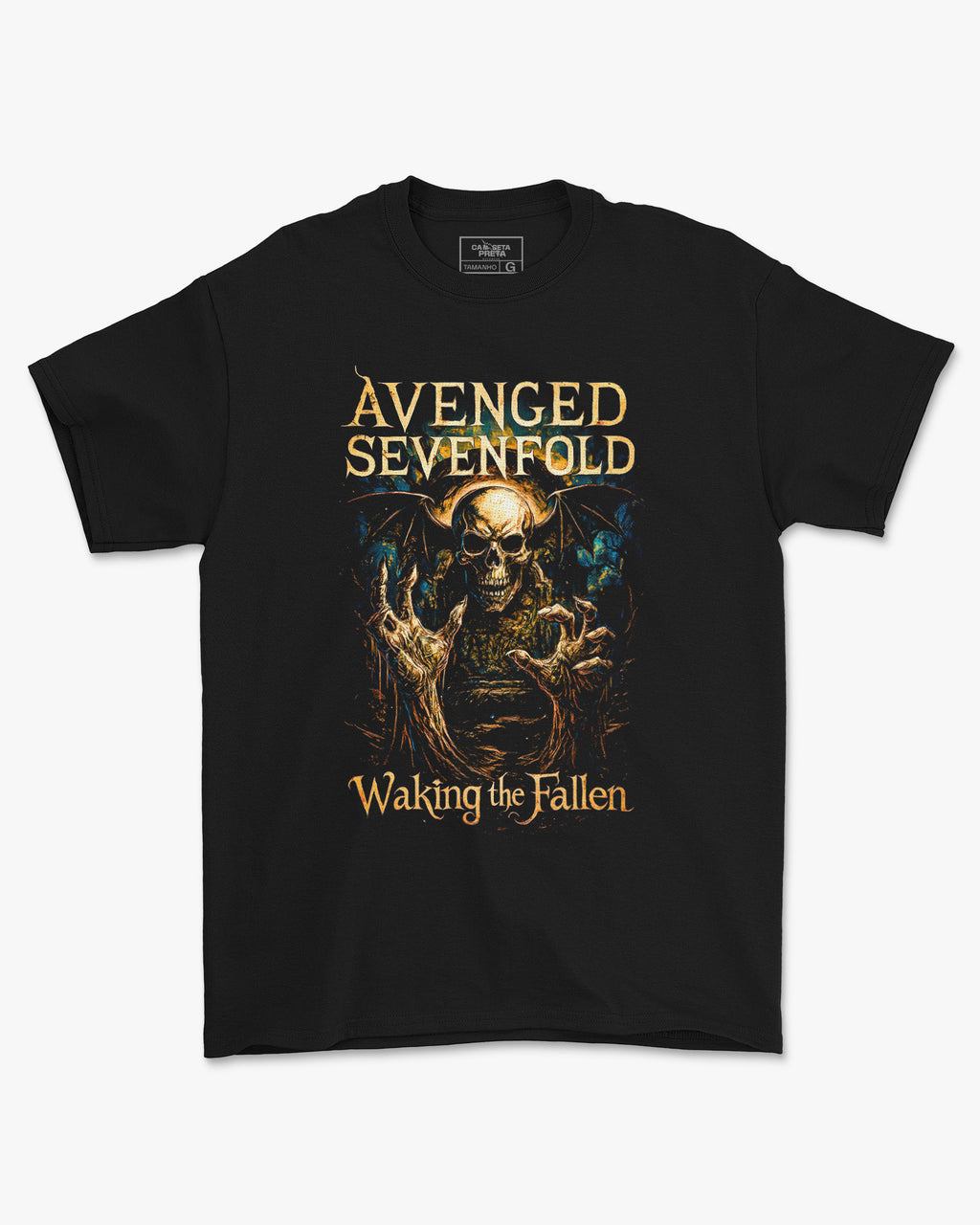 Camiseta Rock Avenged Sevenfold Waking the Fallen