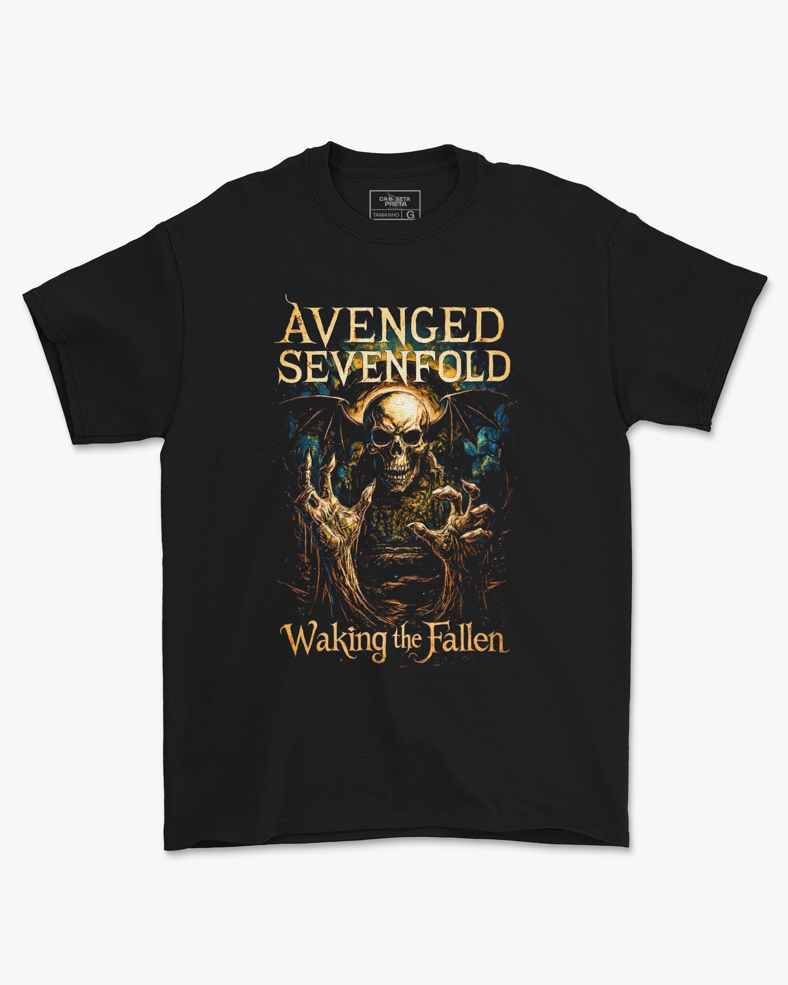 Camiseta Rock Avenged Sevenfold Waking the Fallen