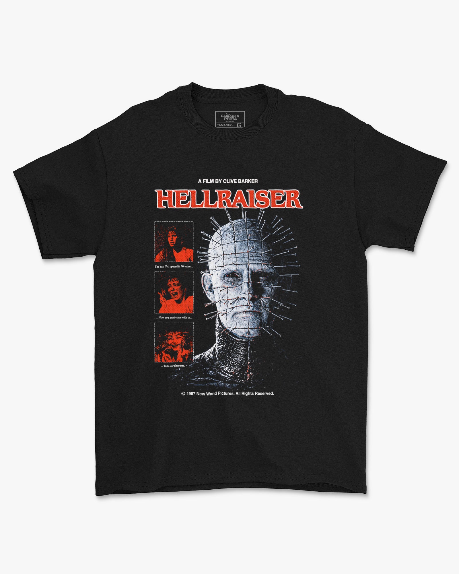 Camiseta Hellraiser 1987