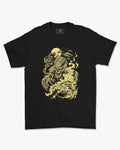 Camiseta Rock Skull Ovni Estampa